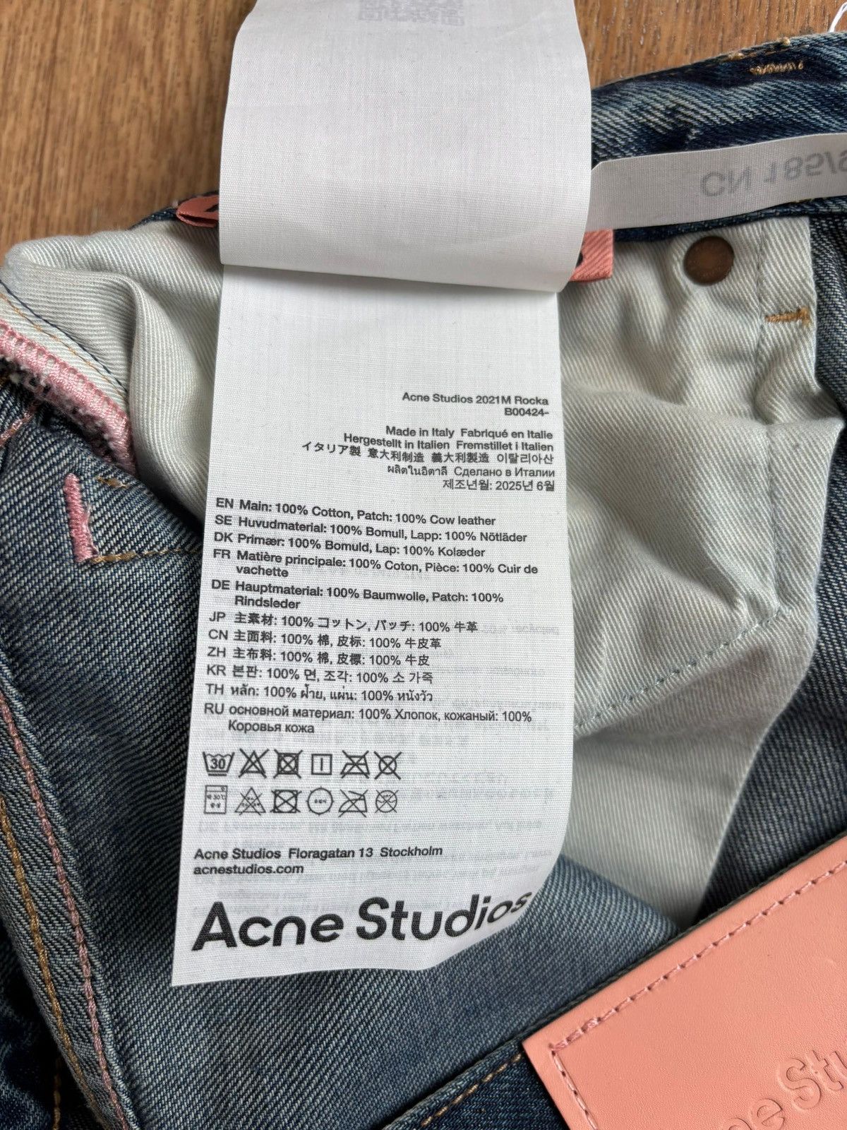 Acne Studios NWT - 2021M Rocka Size US 34 / EU 50 - 7 Thumbnail