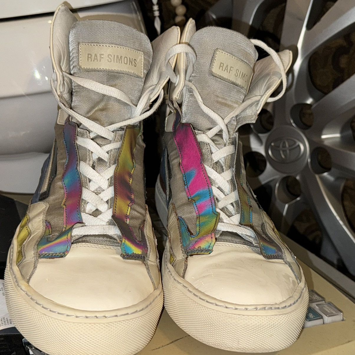 Raf Simons Raf Simons Holographic Size US 9 / EU 42 - 2 Thumbnail