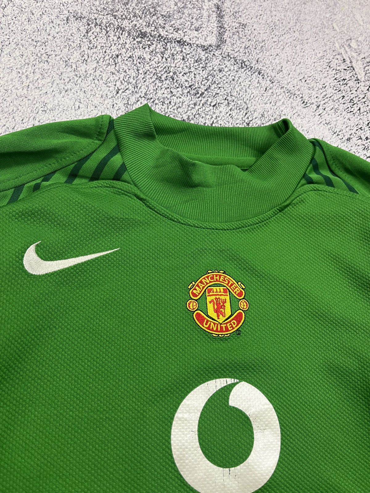 Vintage Nike Manchester United 2005 Goalkeeper Soccer Jersey Shirt Size US S / EU 44-46 / 1 - 9 Thumbnail