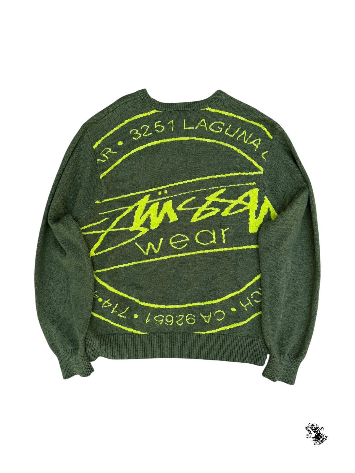 Stussy Stussy Laguna icon sweater Size US L / EU 52-54 / 3 - 1 Thumbnail