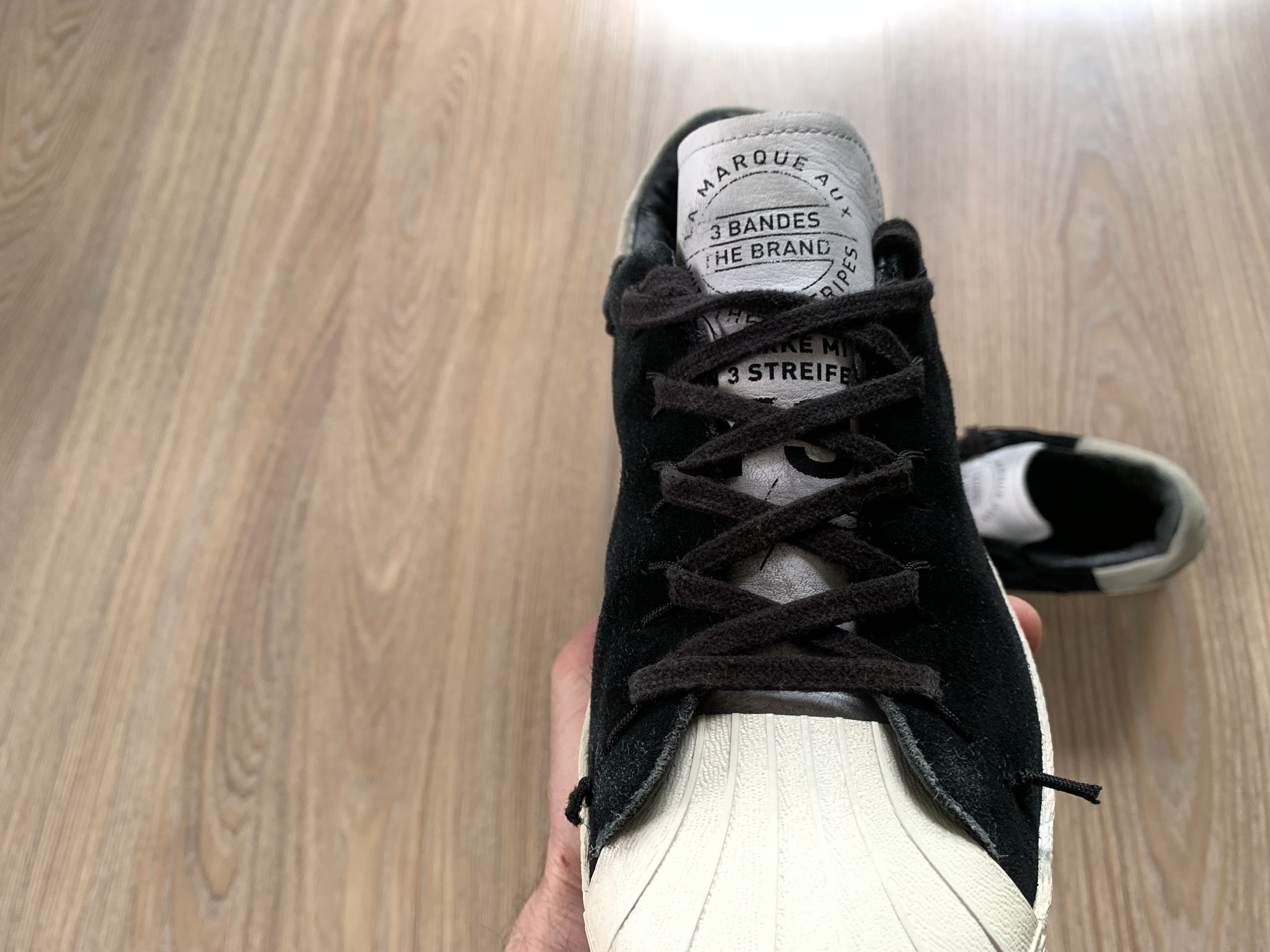 Adidas × Y-3 Adidas Superstar Y-3 Super Knot Core Black White Sneakers Size US 8 / EU 41 - 7 Thumbnail