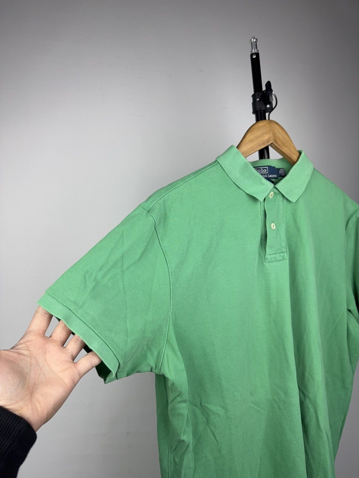 Polo Ralph Lauren 90s Retro Luxury 90s Polo Ralph Lauren Red Polo Shirt 🐎 Size US XL / EU 56 / 4 - 5 Thumbnail
