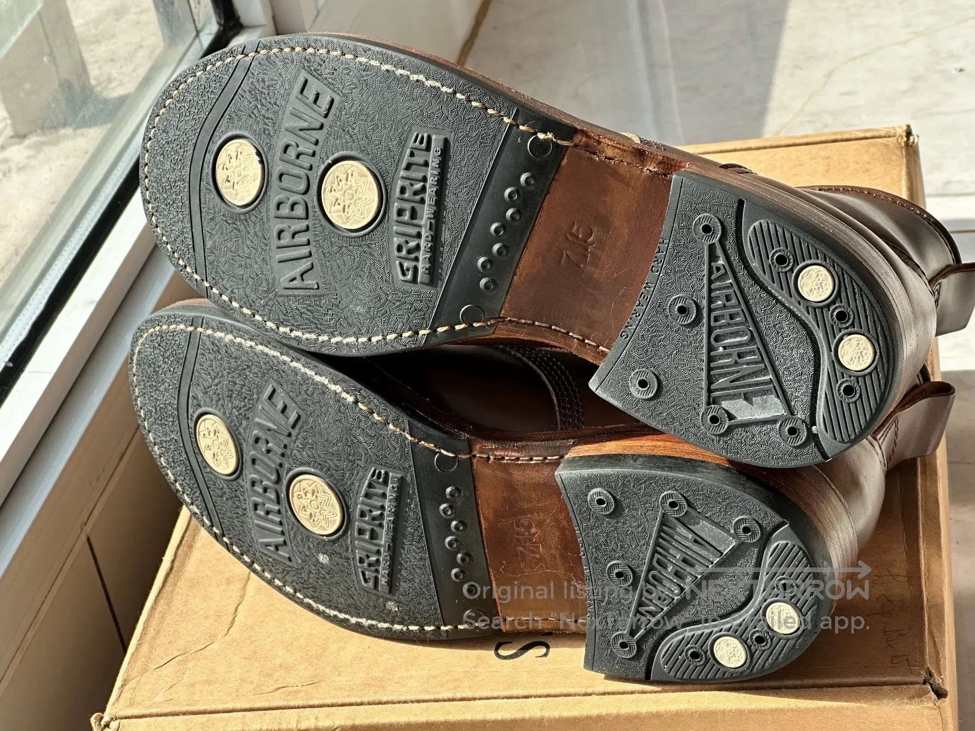 Other Julian Bowery Cigar Shell Cordovan Paratrooper Boots. Size US 7.5 / EU 40-41 - 8 Thumbnail