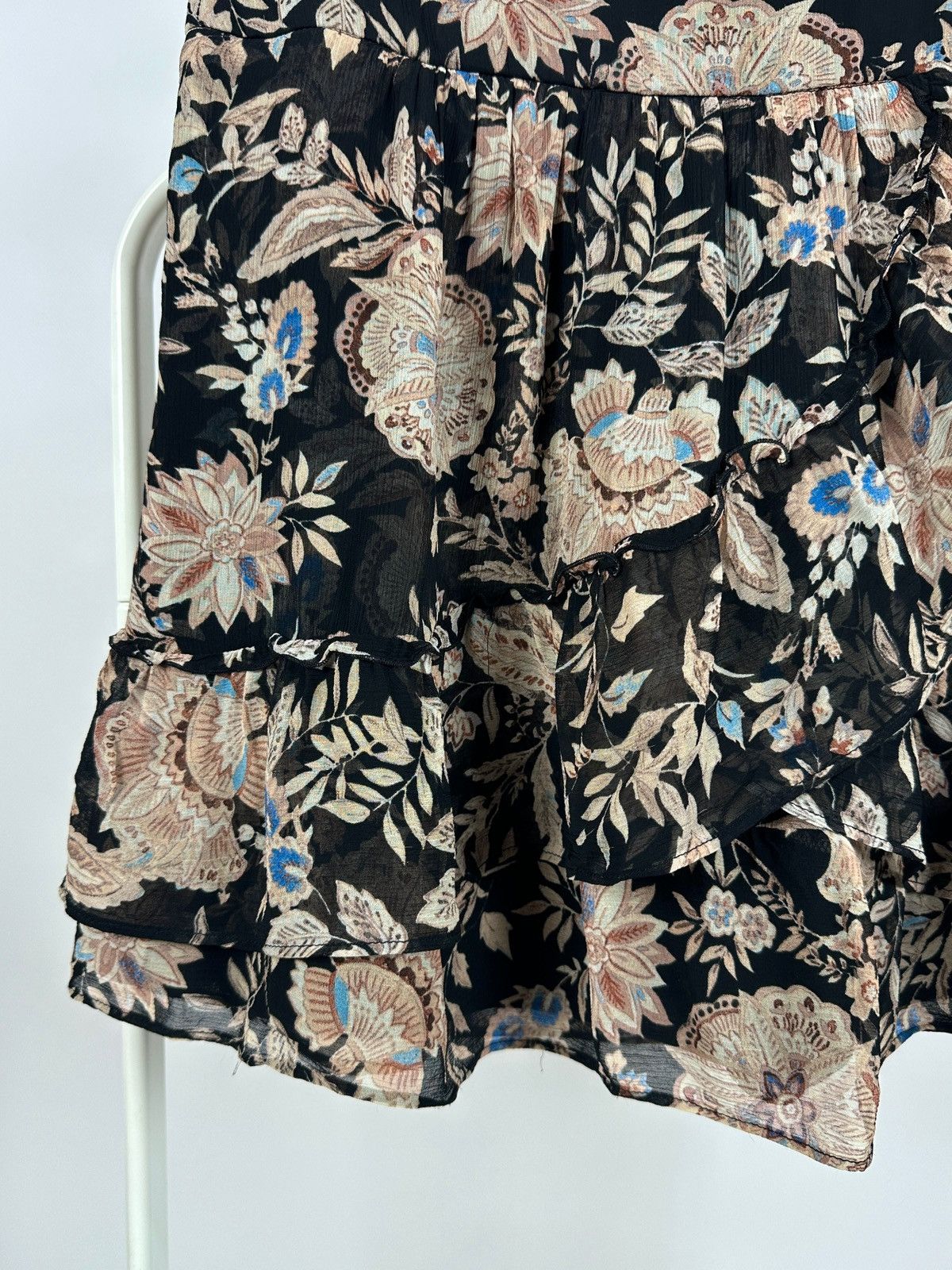 Sezane Sezane Carolina Floral Print Mini Skirt Size 26" / US 2 / IT 38 - 9 Thumbnail