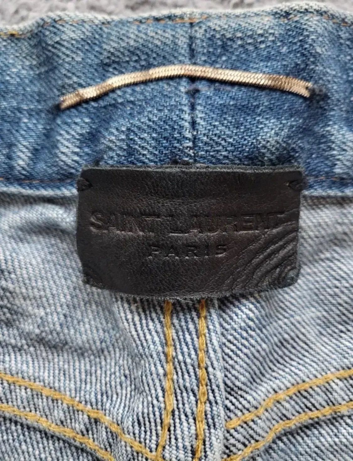 Saint Laurent Paris Saint Laurent Cut-Off Denim Shorts Size US 32 / EU 48 - 3 Thumbnail