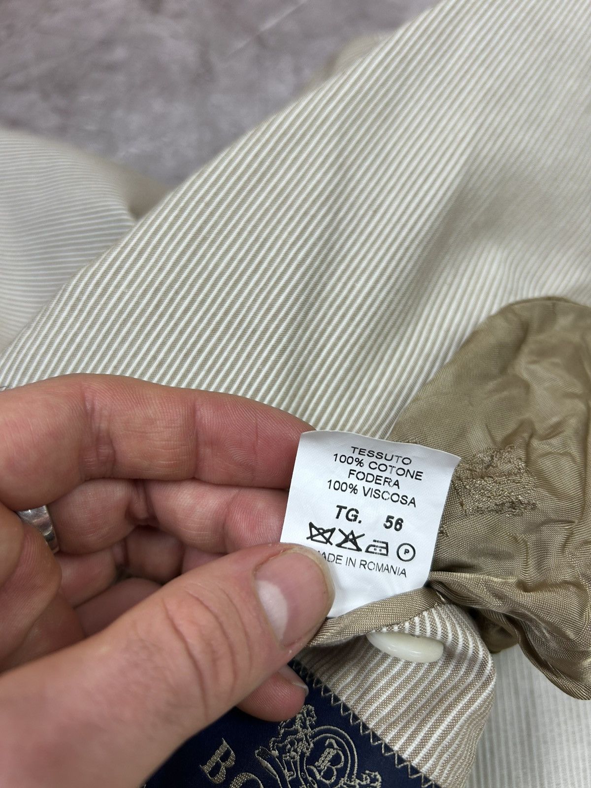 Boggi Boggi Milano Blazer Size 54R - 5 Thumbnail