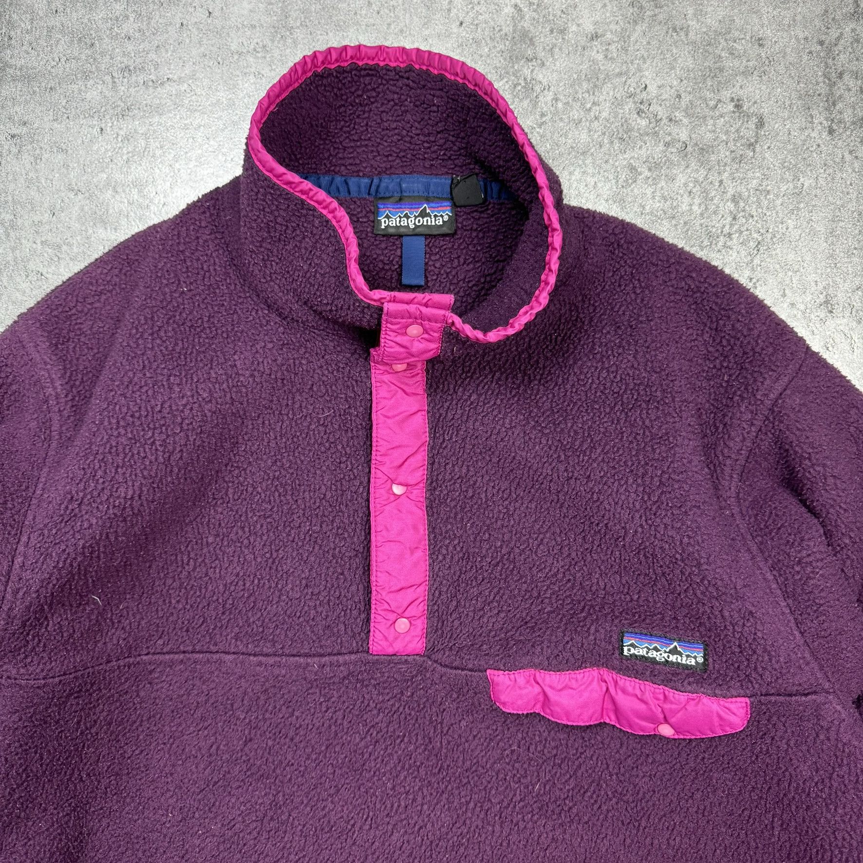 Patagonia × Vintage Vintage Patagonia Snap T Retro Fleece Pullover Size US M / EU 48-50 / 2 - 3 Thumbnail