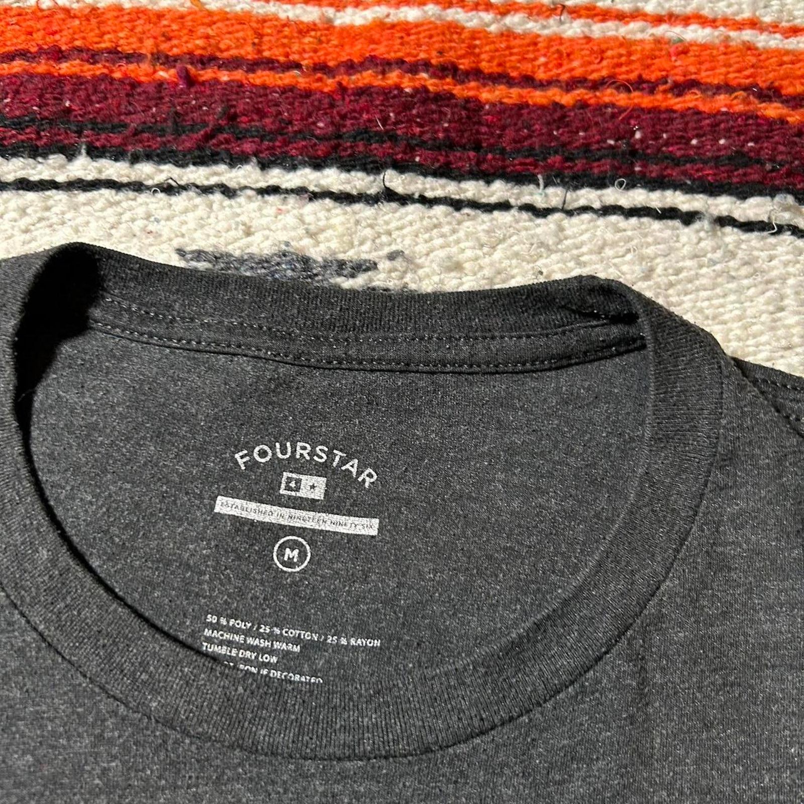 Fourstar Four star clothing tee shirt Size US M / EU 48-50 / 2 - 2 Thumbnail