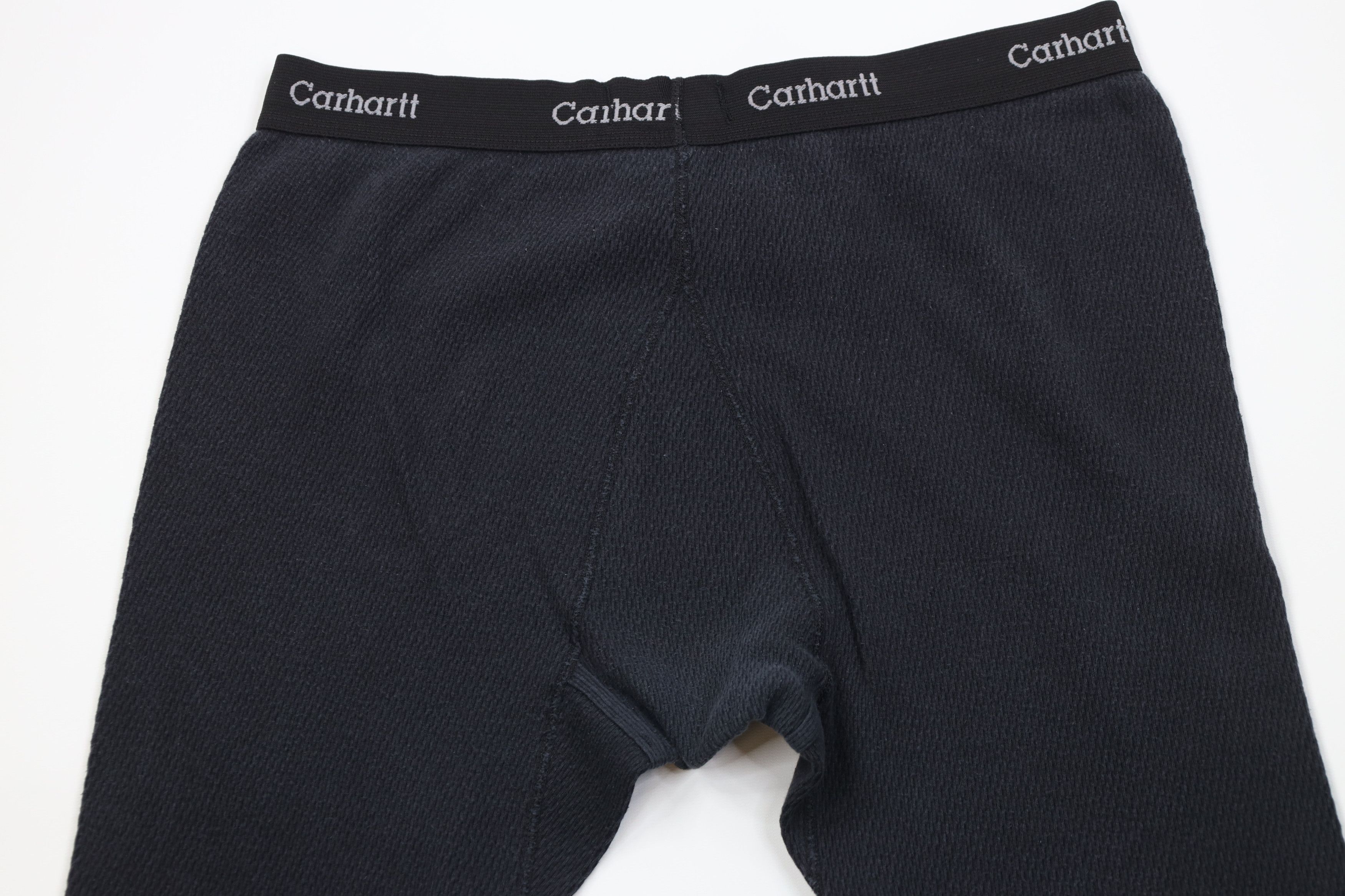 Carhartt Vintage Y2K Carhartt Thermal Waffle Knit Pants Black USA Size US 38 / EU 54 - 7 Thumbnail