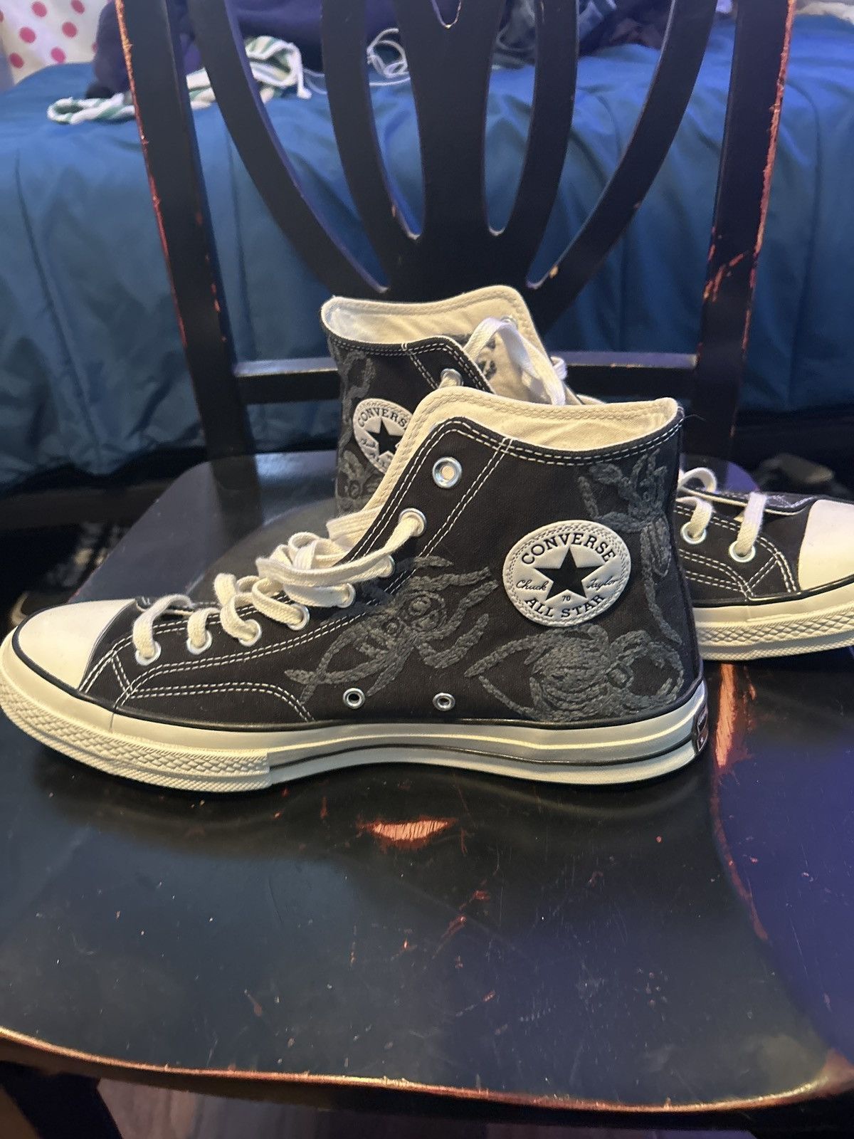 Converse Hand made Spider converse Size US 11.5 / EU 44-45 - 3 Thumbnail