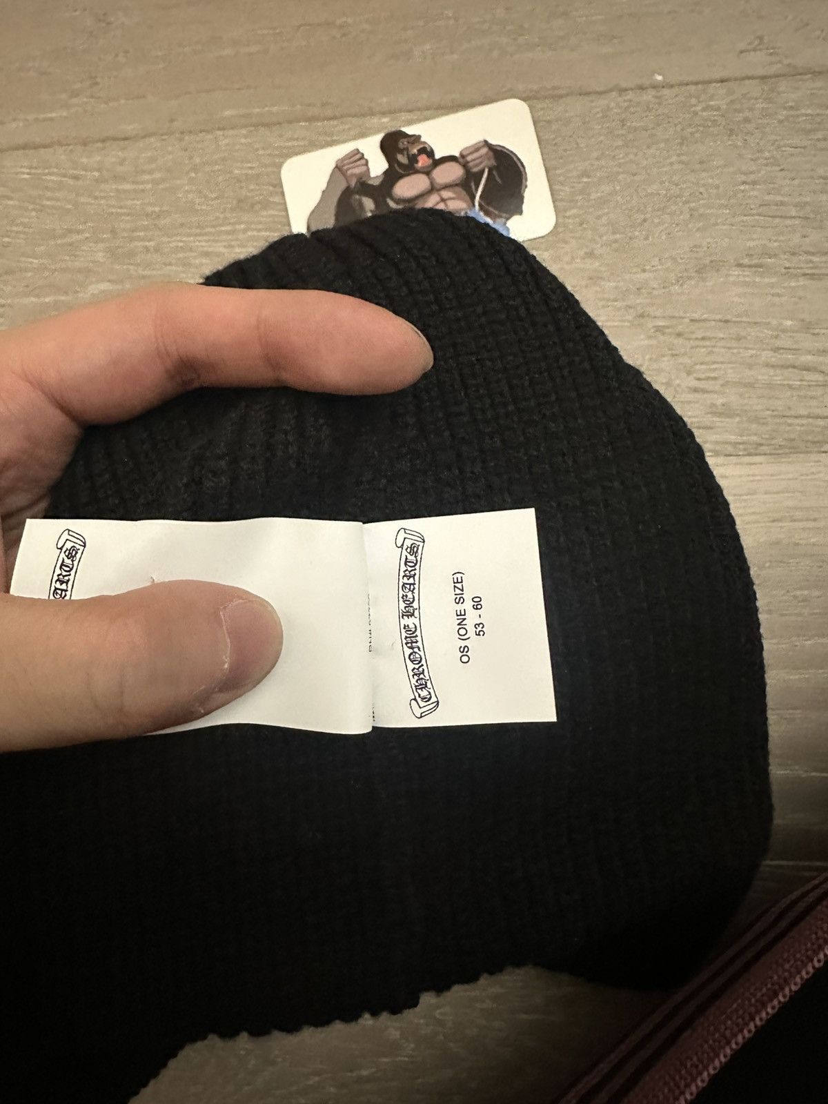 Chrome Hearts Chrome Hearts Triple Cross Patch With Sliver Cashmere Beanie Size ONE SIZE - 8 Thumbnail