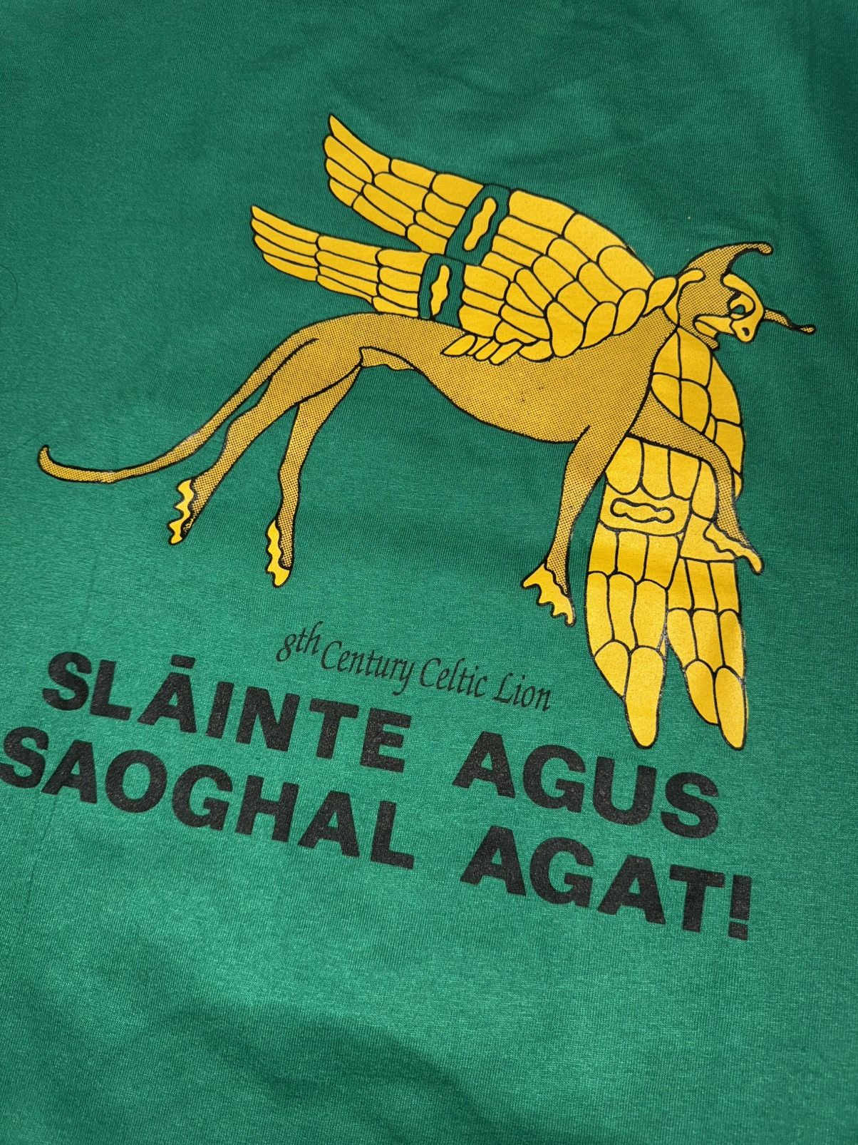 Vintage ***FINAL DROP***RARE 00s “THE IRISH LION” PROMO SHIRT L Size US XL / EU 56 / 4 - 7 Thumbnail