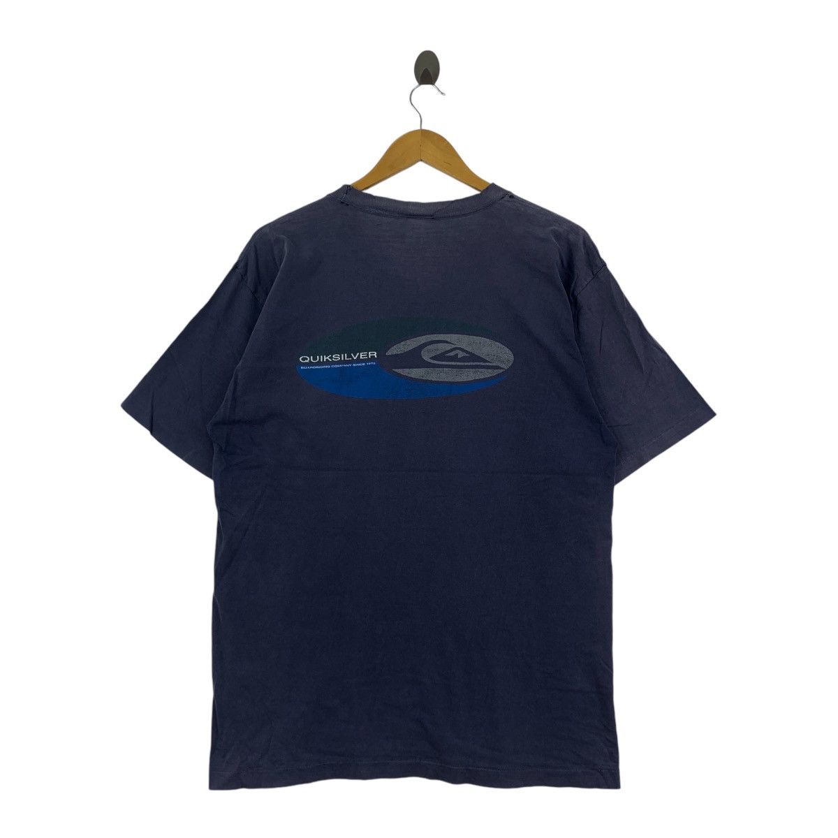 Quiksilver Vintage 90’ QUIKSILVER SURF Natural Sun Faded Tee Shirt Size US M / EU 48-50 / 2 - 4 Thumbnail