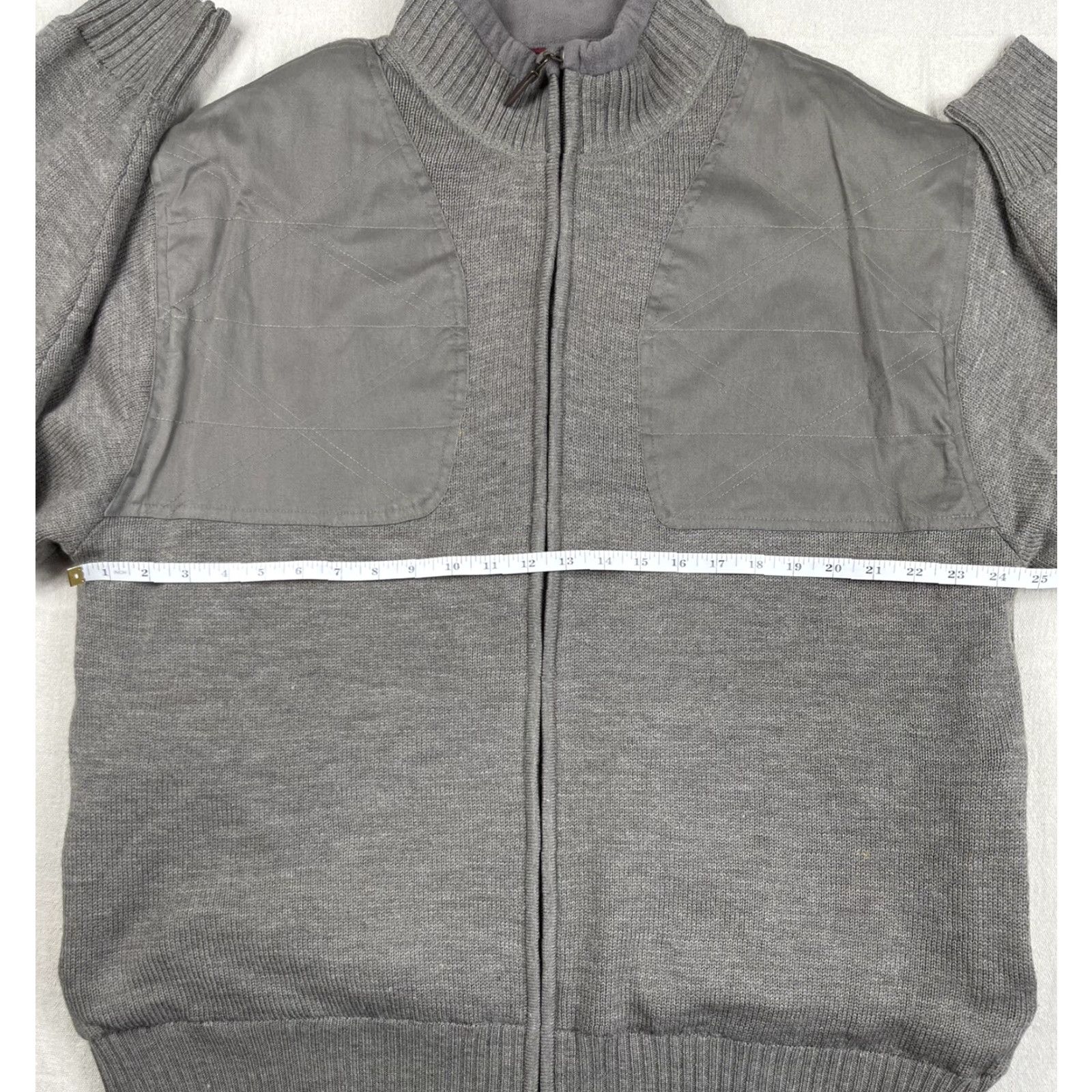 Orvis Orvis Mens Wool Sweater Jacket Full Zip Pockets XL Gray Knit Classic 1960s-2020s Mens Size US XL / EU 56 / 4 - 6 Thumbnail