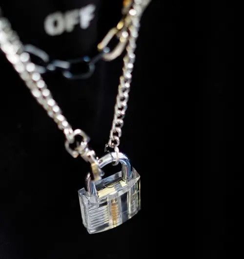Jewelry Makihara x Iken Transparent Locke Pendant Necklace Size ONE SIZE - 5 Thumbnail