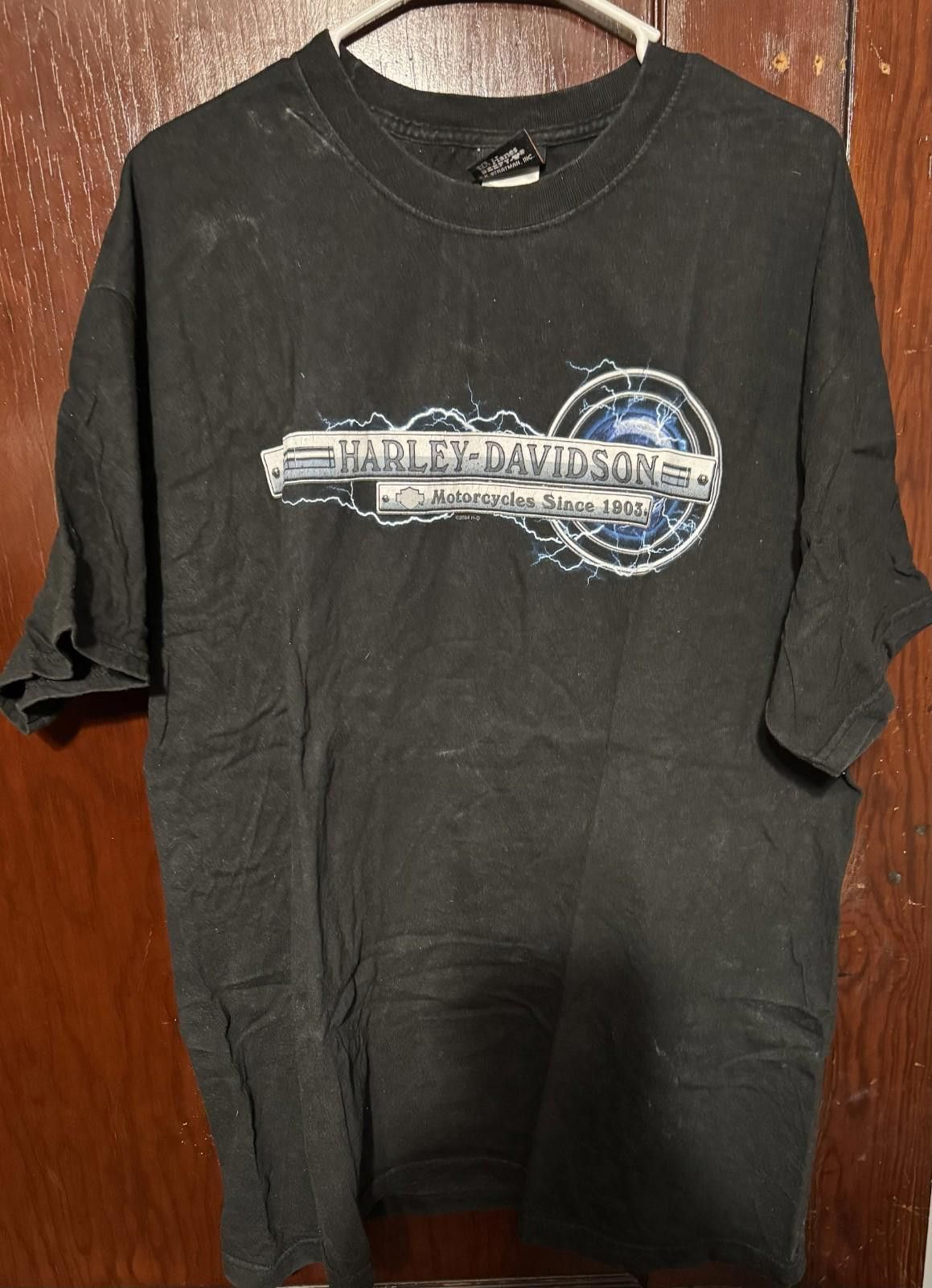 Other Harley-Davidson Vintage T Shirt Denver Men's Sz XL Black Size ONE SIZE - 1 Thumbnail
