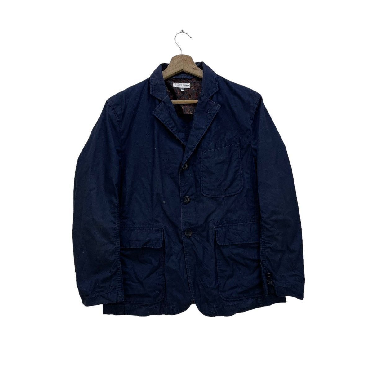 image of Engineered Garments Enginieered Garment New York Casual Jacket Size Extra Small in Navy, Men's