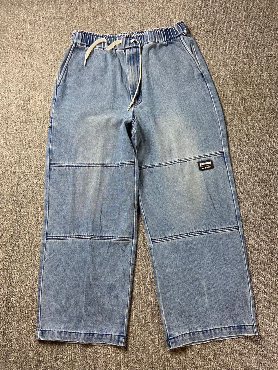 Thrasher Thrasher Double Knee Baggy Jeans (197) Size US 32 / EU 48 - 2 Thumbnail