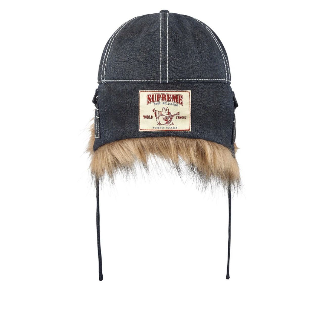 Supreme × True Religion Supreme True Religion Earflap 5 Panel Size ONE SIZE - 6 Thumbnail