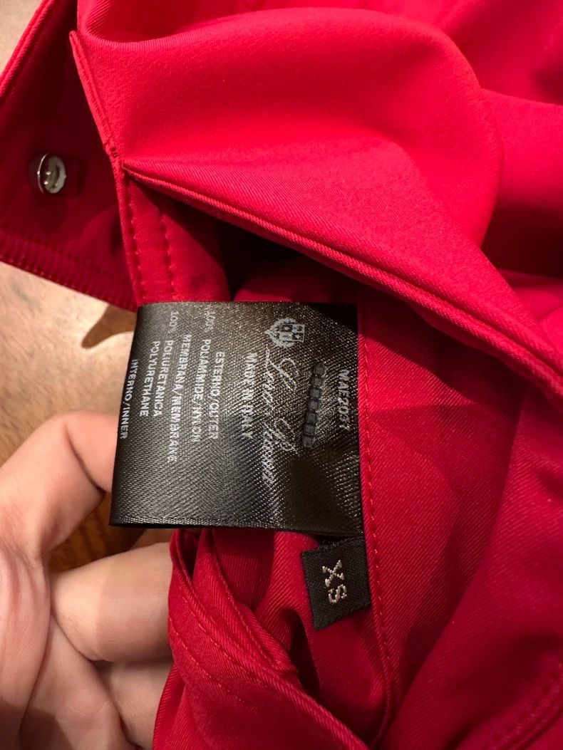 Loro Piana LORO PIANA Rippled red jacket Size XS / US 0-2 / IT 36-38 - 8 Thumbnail