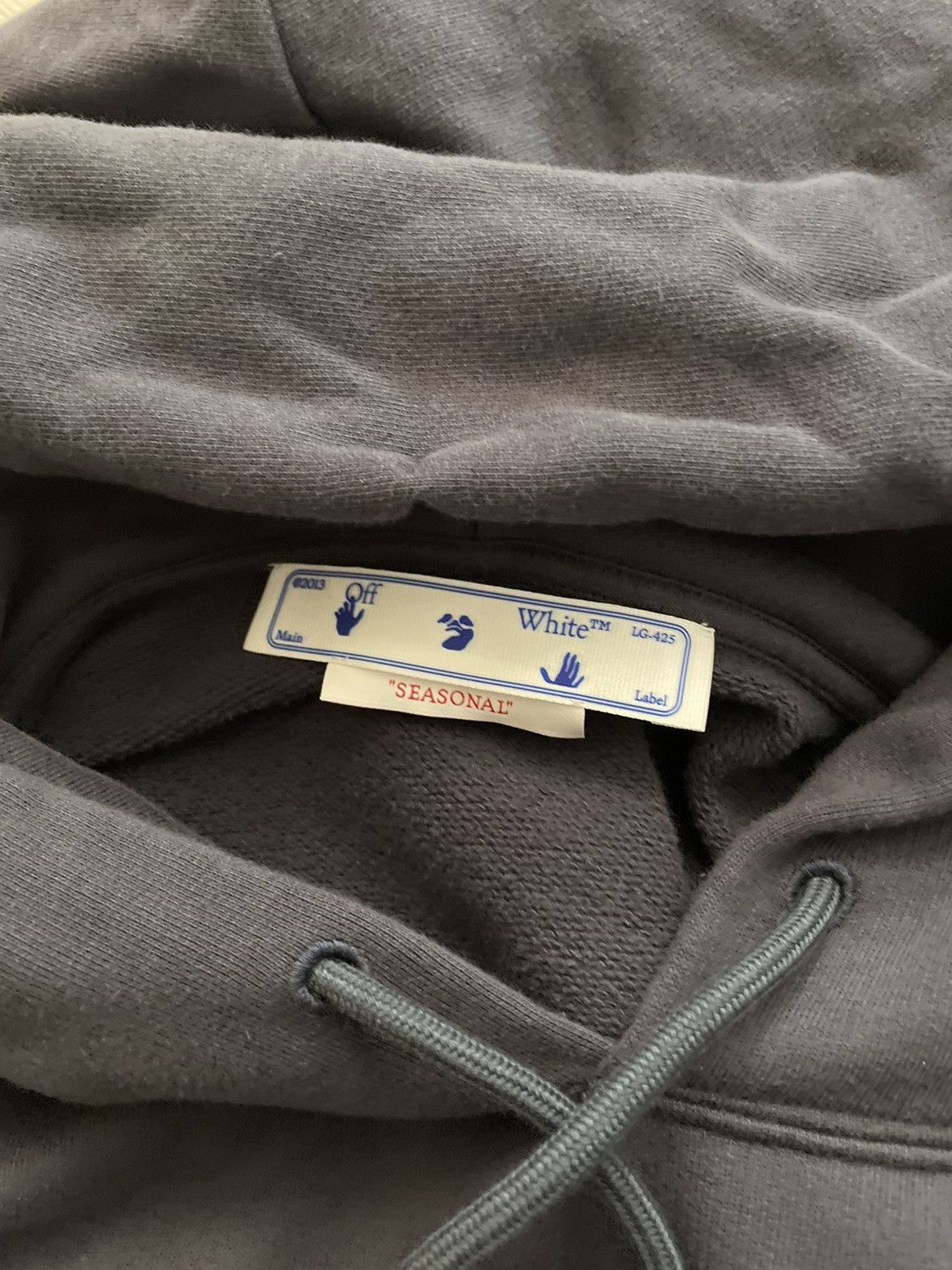 Off-White Off-White Graffiti-print Graff Pupp Hoodie Sweatshirt Size US M / EU 48-50 / 2 - 4 Thumbnail