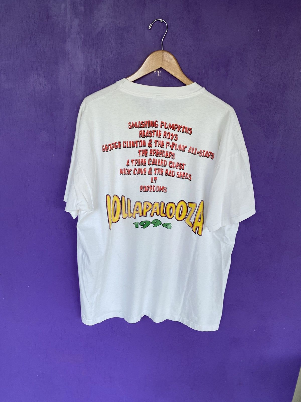 Band Tees Vintage 1994 Lollapalooza buddha festival tee Size US XL / EU 56 / 4 - 2 Thumbnail