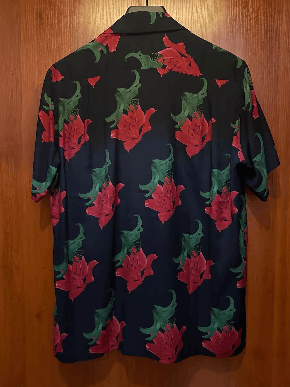 Wacko Maria Flower Print Hawaii Shirt Menswear