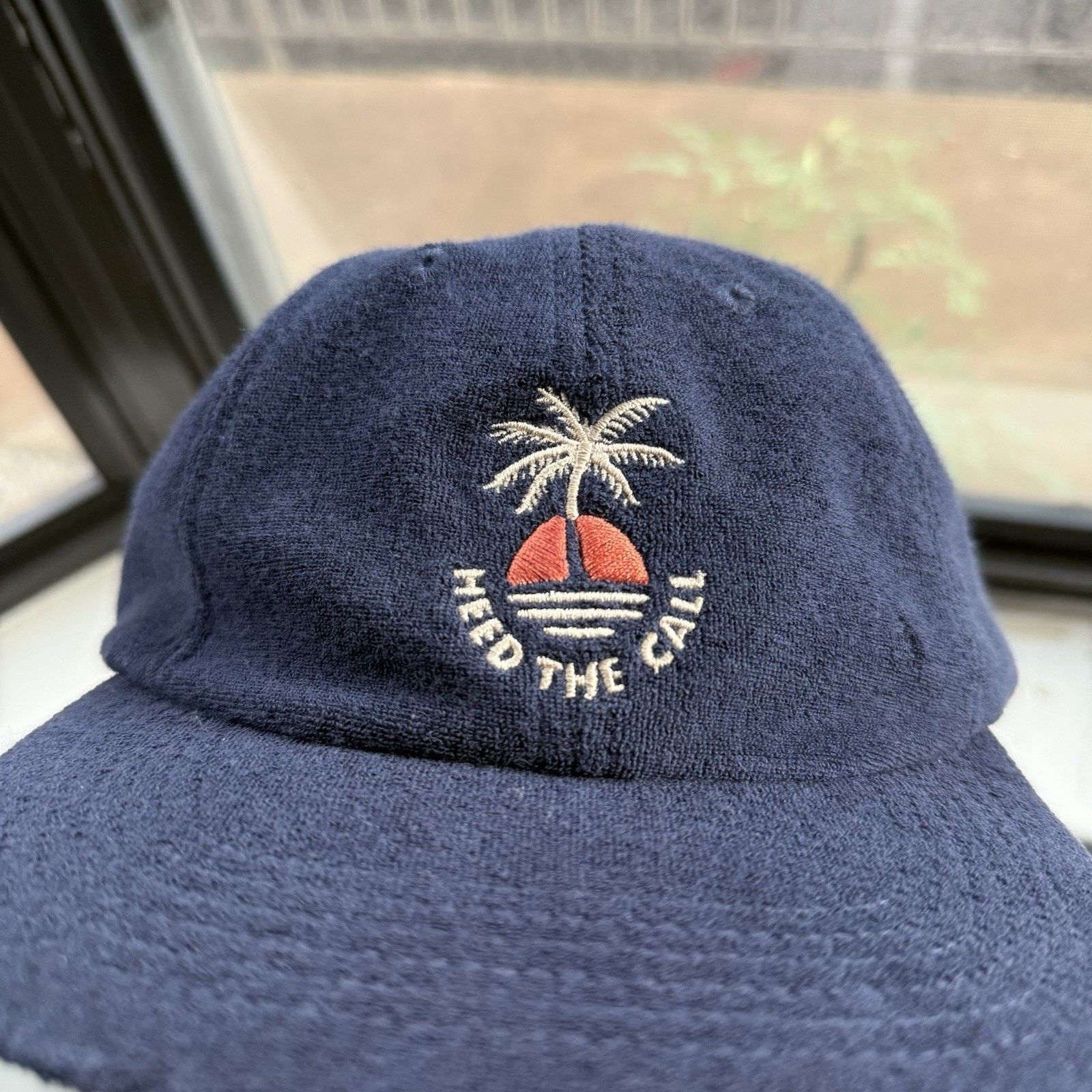 Howler Brothers Howler Brothers Cotton Sunset Palms Blue Hat Strapback Size ONE SIZE - 7 Thumbnail