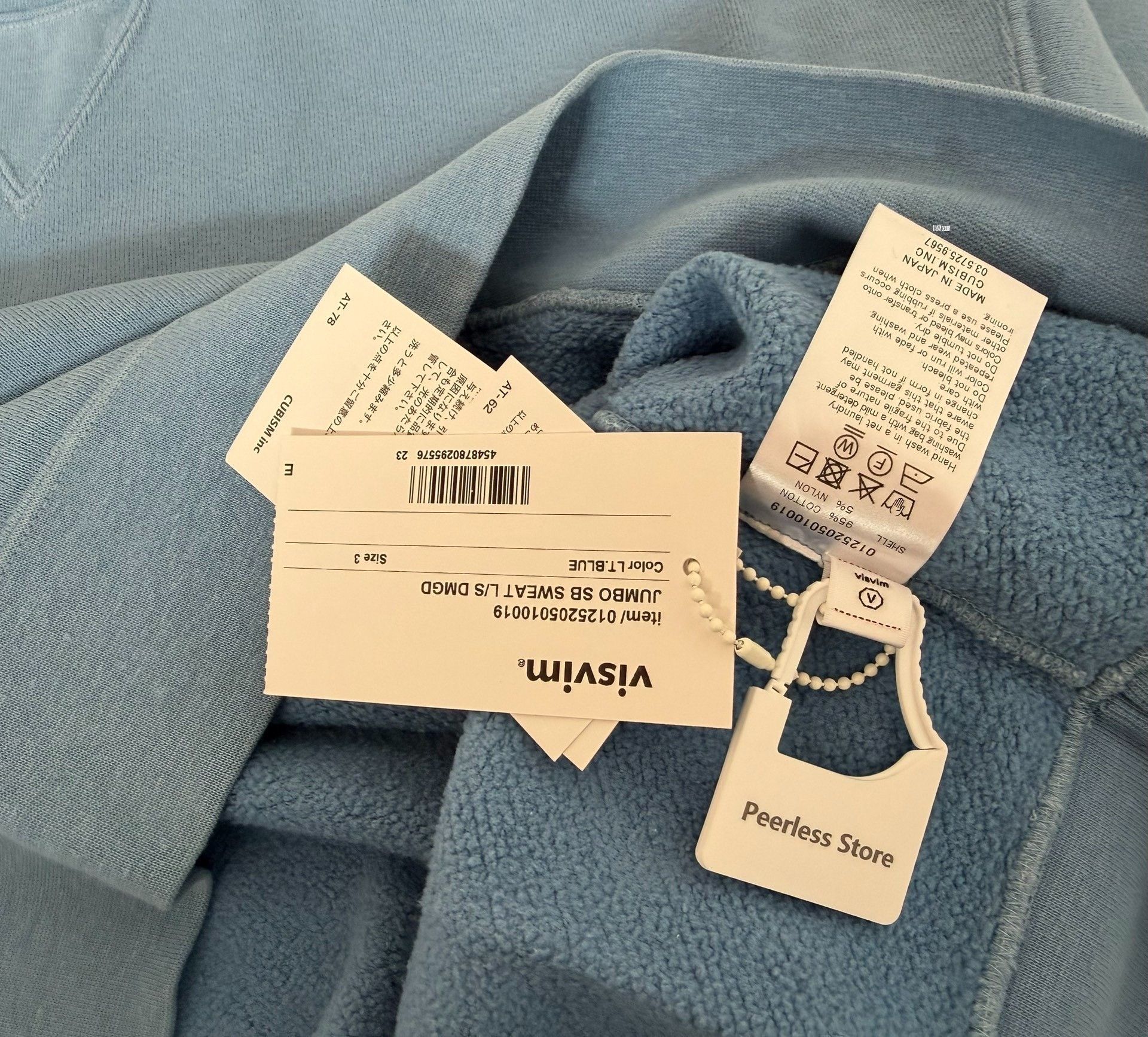 Visvim VISVIM 25AW JUMBO SB SWEAT L/S Size US L / EU 52-54 / 3 - 4 Thumbnail