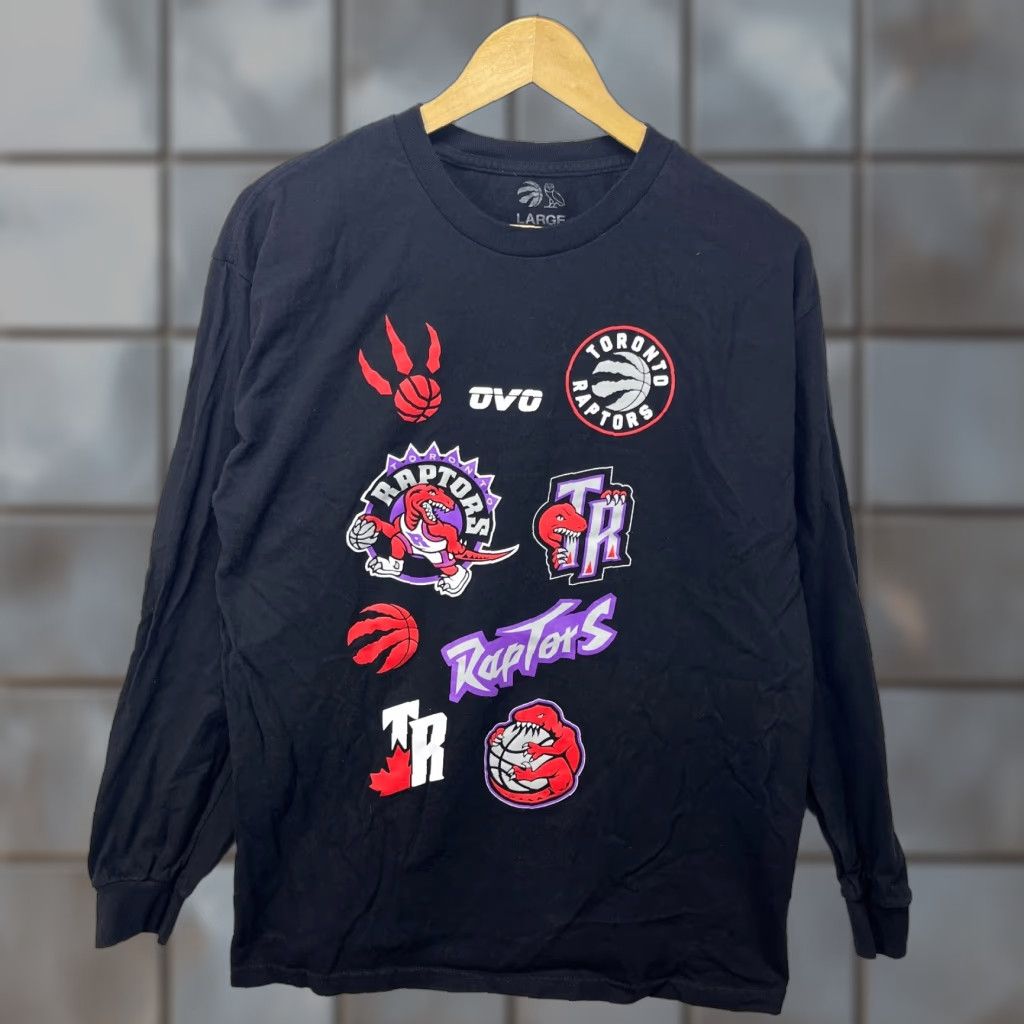 Vintage OVO x Toronto Raptors NBA FINALS Shirt Men L Black Reversible Vintage Size US L / EU 52-54 / 3 - 1 Thumbnail