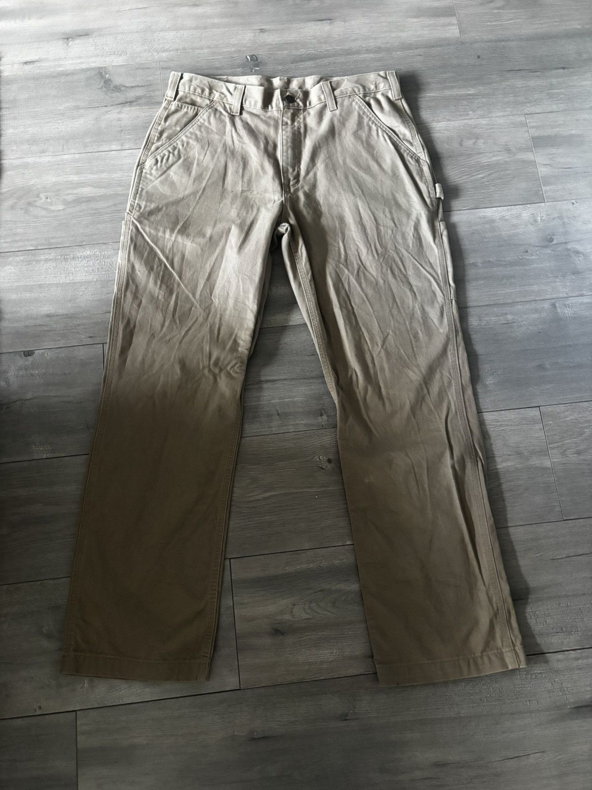 Carhartt vintage destressed carhartt pants Size US 32 / EU 48 - 2 Thumbnail