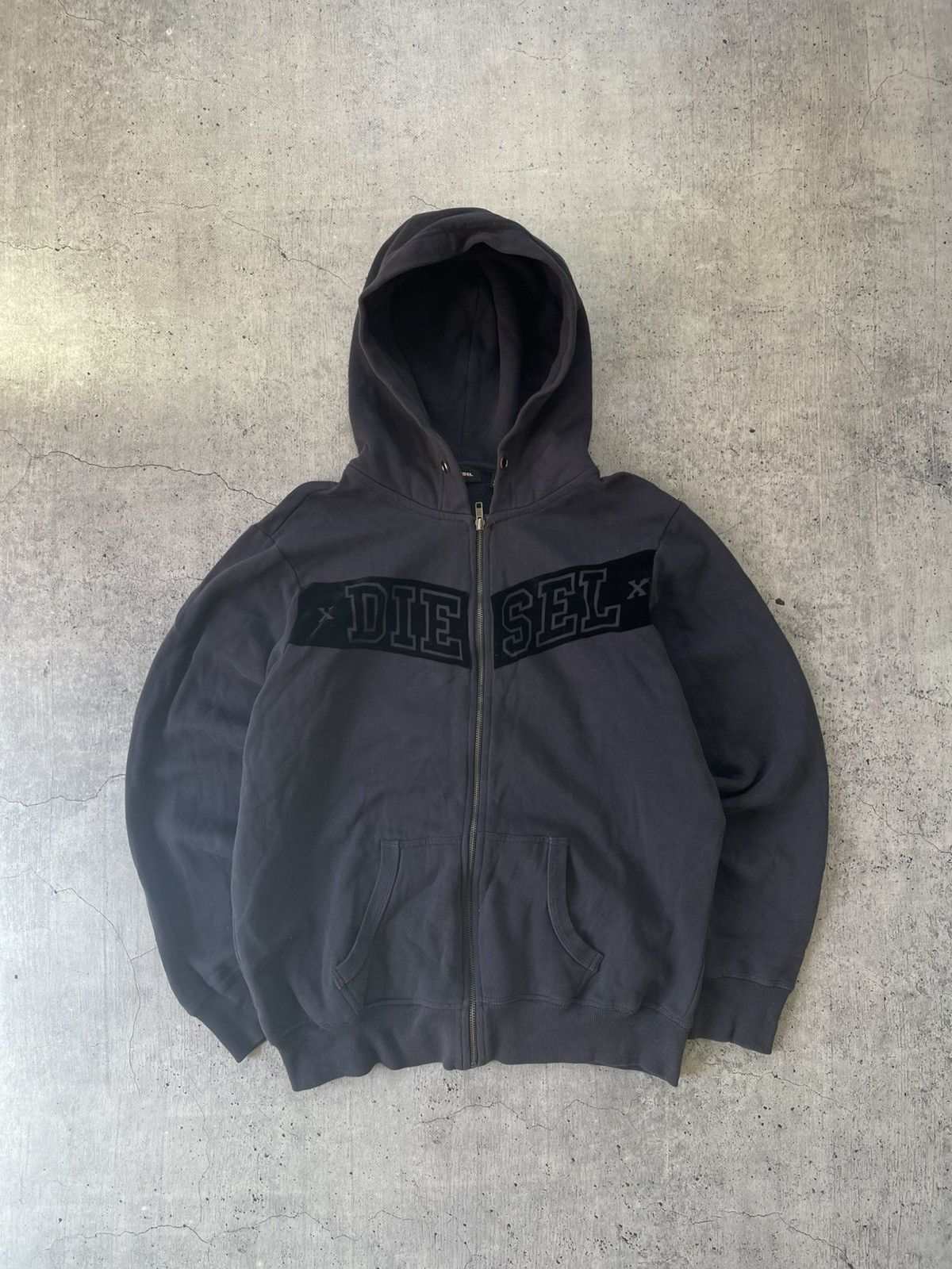 Diesel DIESEL ZIP UP HOODIE Size US XL / EU 56 / 4 - 1 Thumbnail
