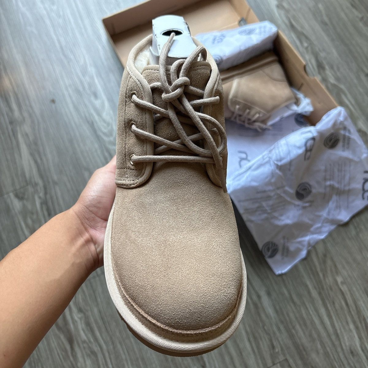 Ugg UGG neumel chukka boot sand Size US 9 / EU 42 - 4 Thumbnail