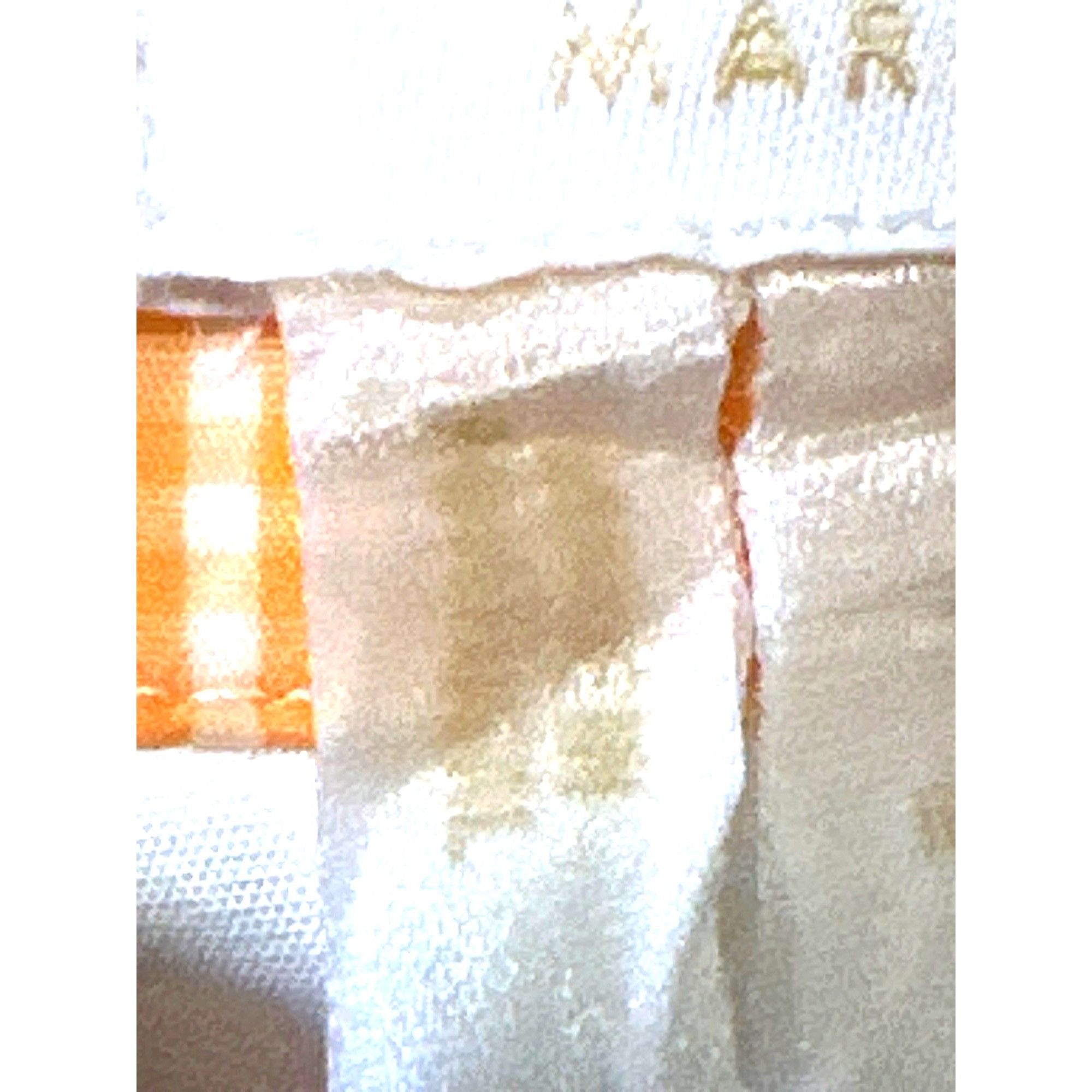 Escada Escada Margaretha Ley 42 White Cotton Button Up Shirt Orange Size M / US 6-8 / IT 42-44 - 8 Thumbnail