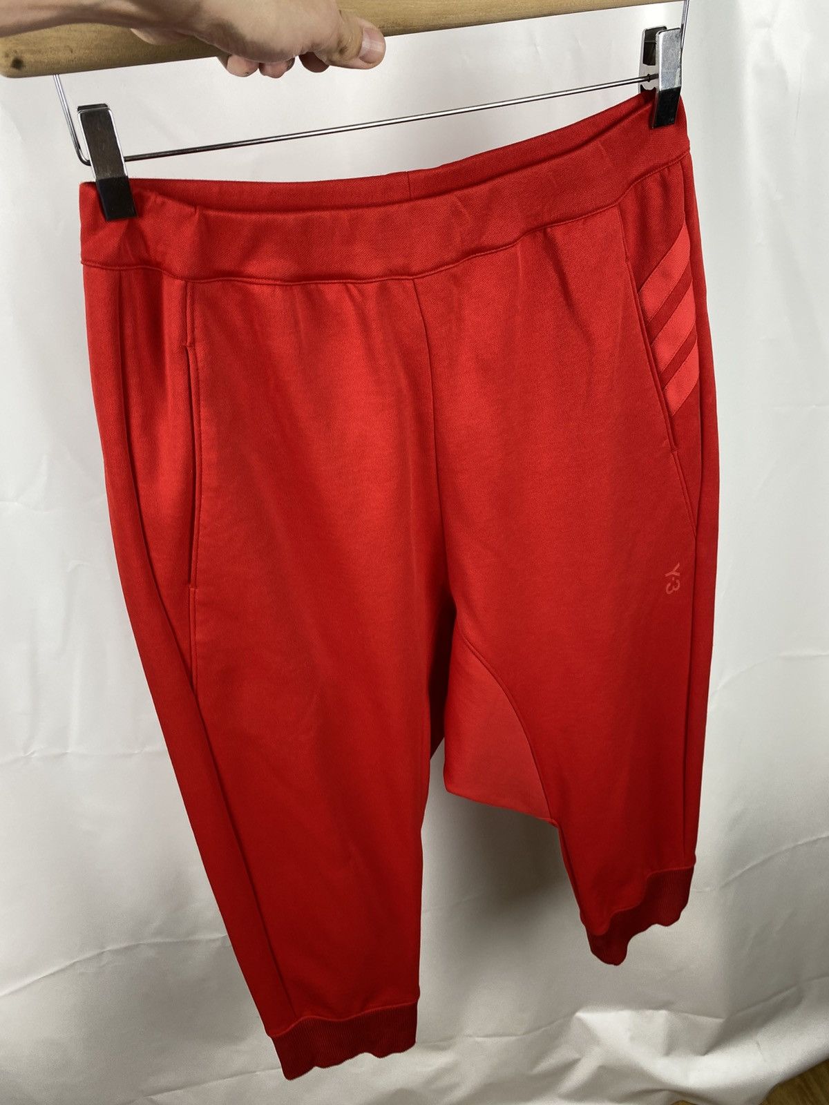Y-3 Y-3 Yohji Yamamoto Adidas Cropped Pants Cotton Polyester S Size US 30 / EU 46 - 4 Thumbnail