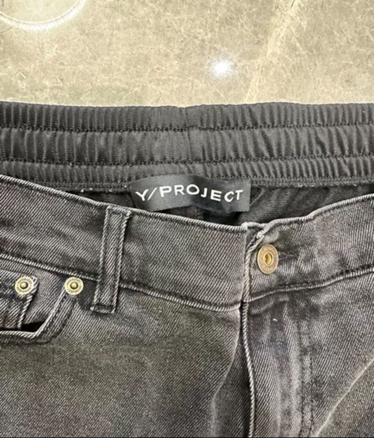 Y/Project Y project double waist causl denim pants Size US 34 / EU 50 - 3 Thumbnail
