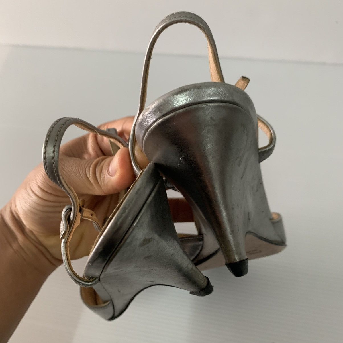 Prada Prada Leather Heels Size US 6 / IT 36 - 5 Thumbnail