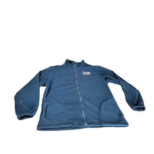 USA Olympics Team USA Olympics Full Zip Fleece Size L Blue Jacket Soft Sw Size US L / EU 52-54 / 3 - 1 Thumbnail