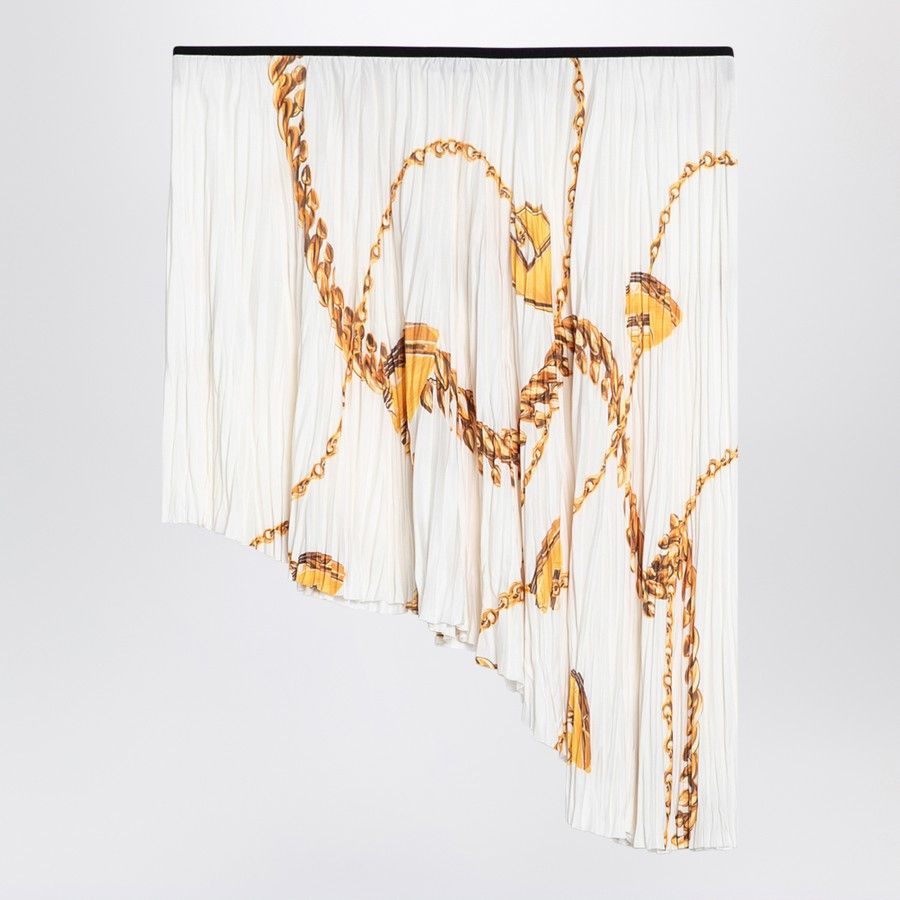 o1d2blof0824 Pleated Skirt in Multicolor