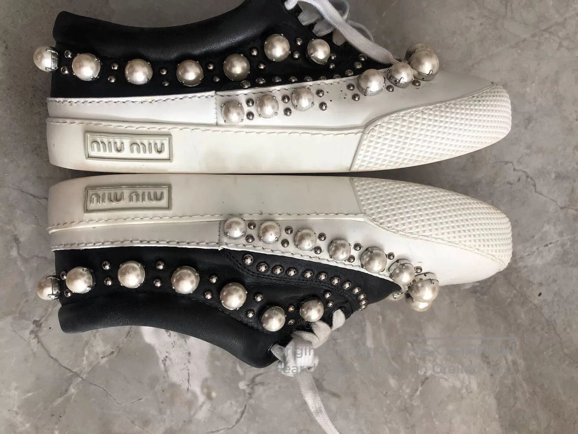 Miu Miu Miu Miu Limited Pearl Shell. Size US 4 / IT 34 - 7 Thumbnail