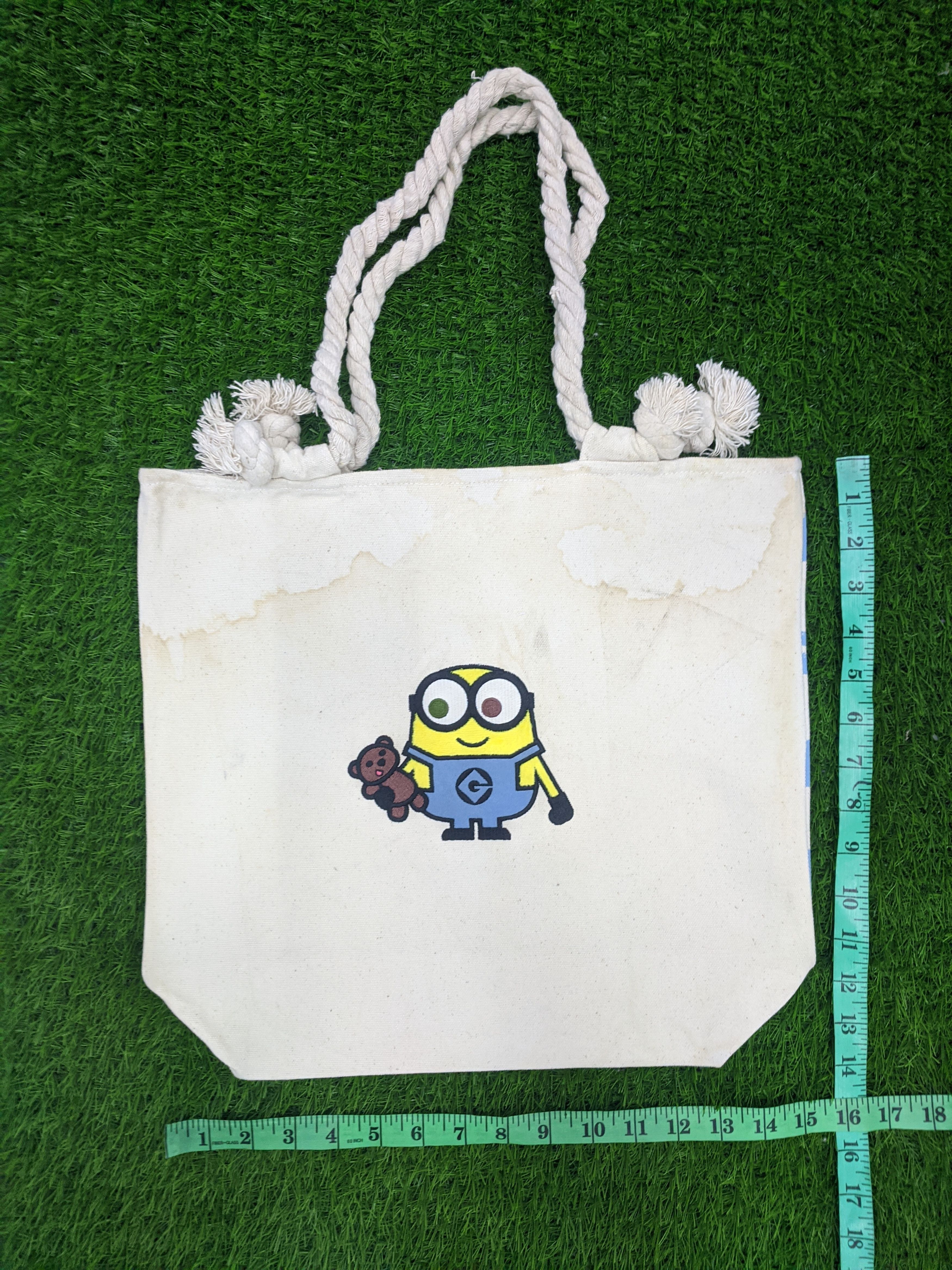 Cartoon Network The Minions Tote Bag Japanese Style BG0008 Size ONE SIZE - 3 Thumbnail