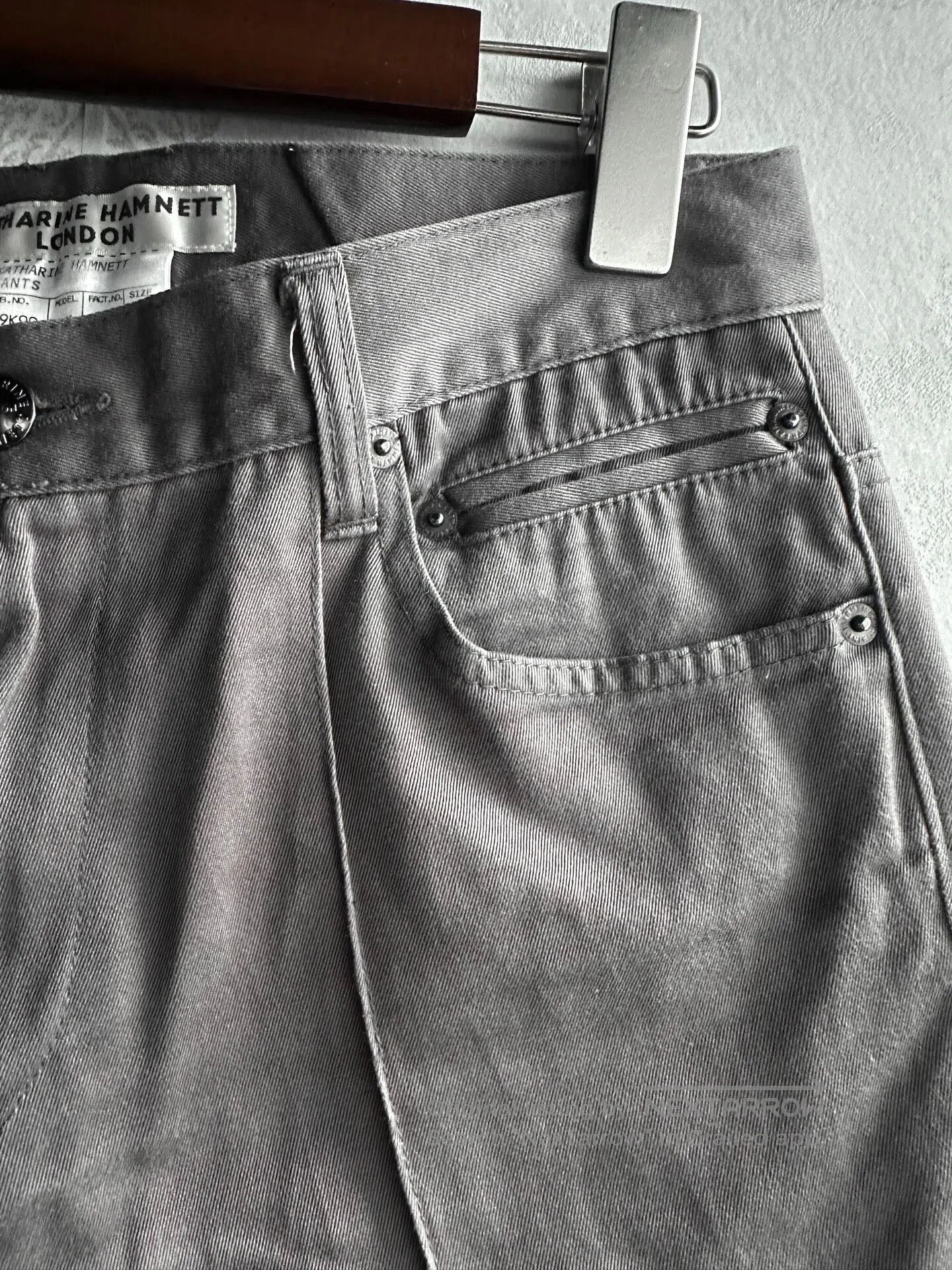 Katharine Hamnett London katharine hamnett sizem 00s Long Suture Pants| Size US 32 / EU 48 - 1 Thumbnail
