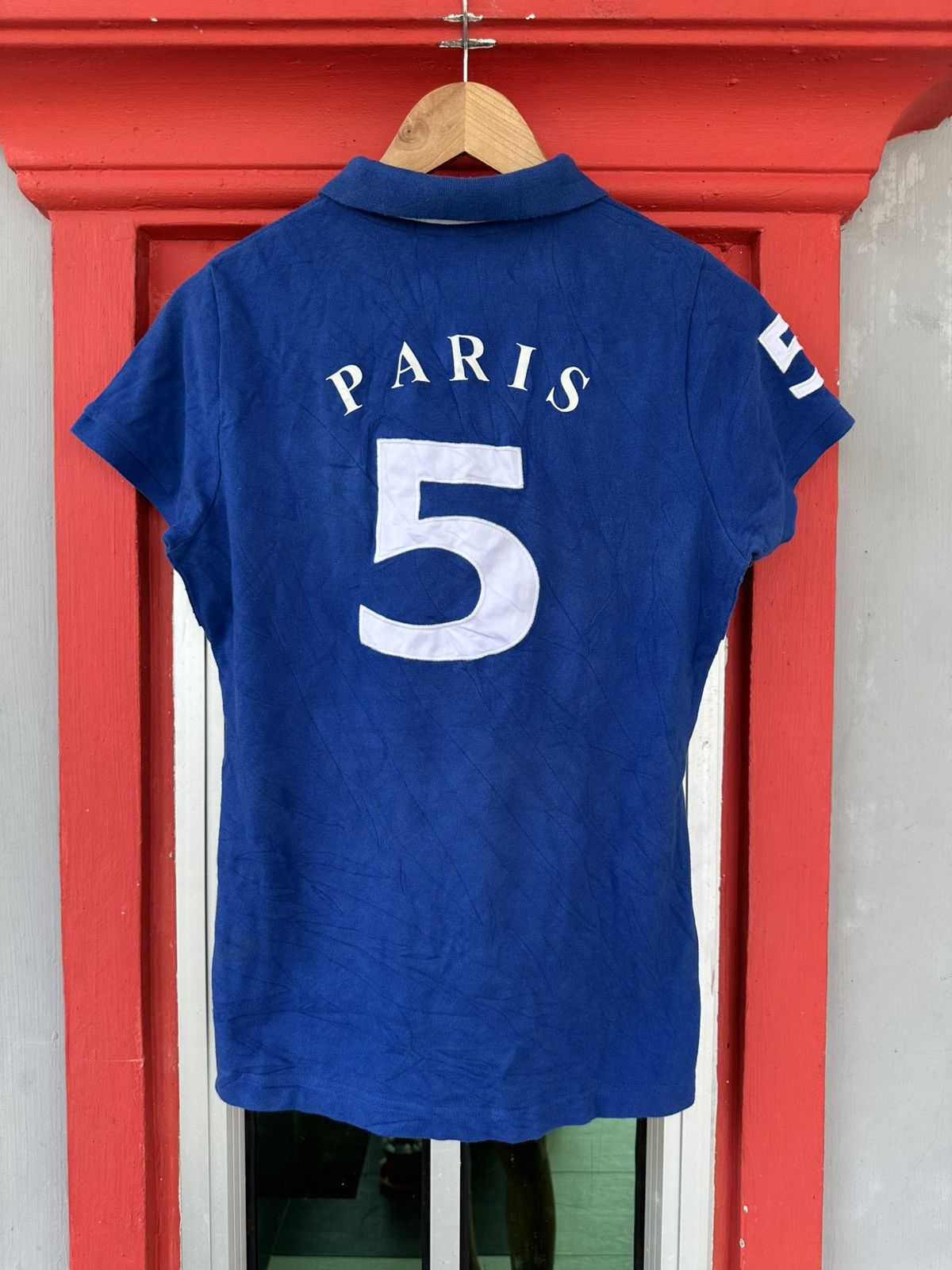 Polo Ralph Lauren Vintage Polo Ralph Lauren Paris Country Polo Size L / US 10 / IT 46 - 2 Thumbnail