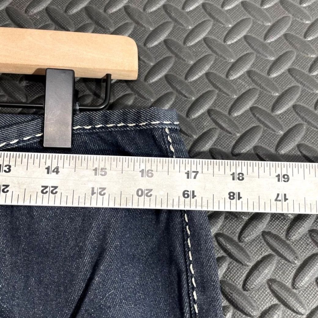 Gap VINTAGE GAP Jeans Denim Women's Size 10 Dark Blue Wide Leg Flare Western Style Size 32" / US 10 / IT 46 - 5 Thumbnail