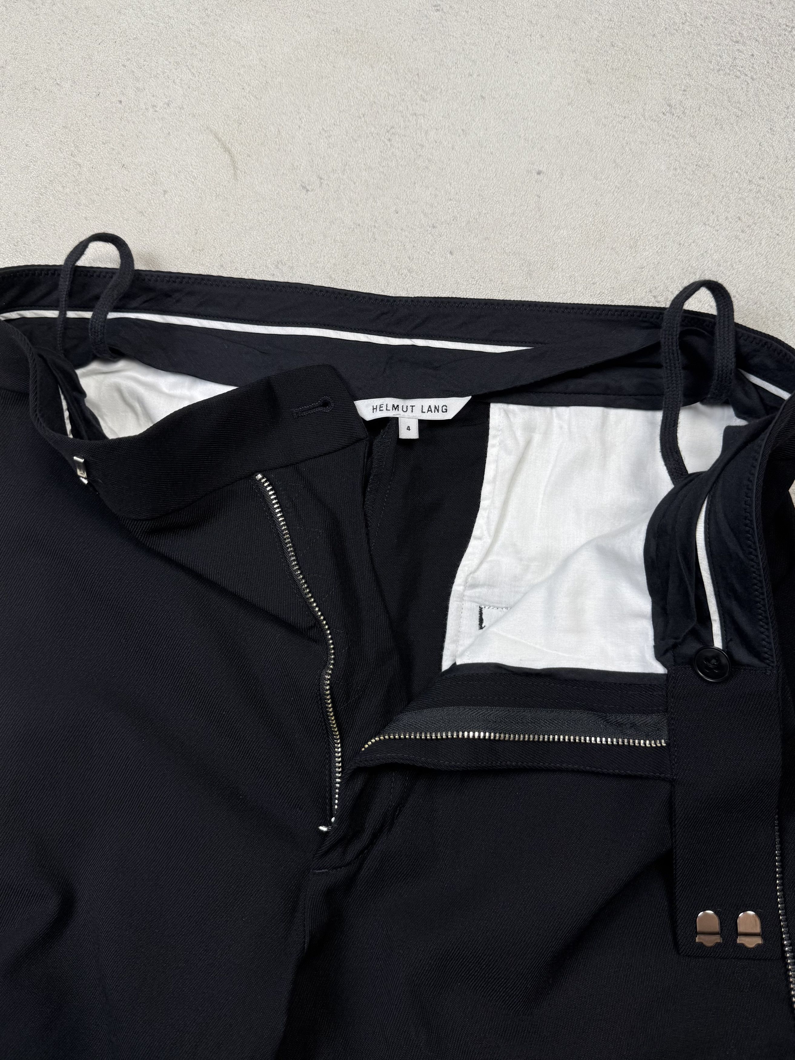 Helmut Lang Helmut Lang Side Zipper Wool Pants Size 4 Size 30" / US 8 / IT 44 - 7 Thumbnail