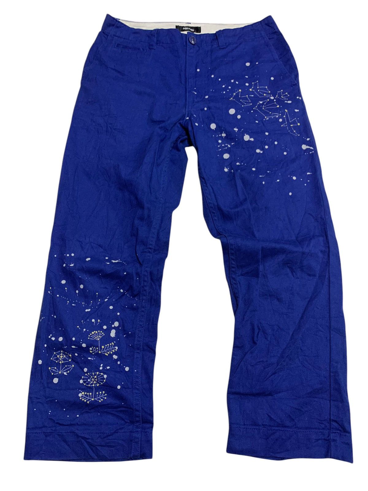 Ne-Net Ne-net canton constellation pattern wide pants Size US 31 - 1 Thumbnail