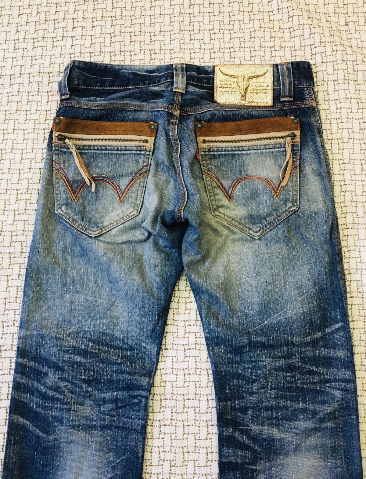 Edwin Edwin Blue Trip Distressed Denim (17) Size US 32 / EU 48 - 13 Thumbnail