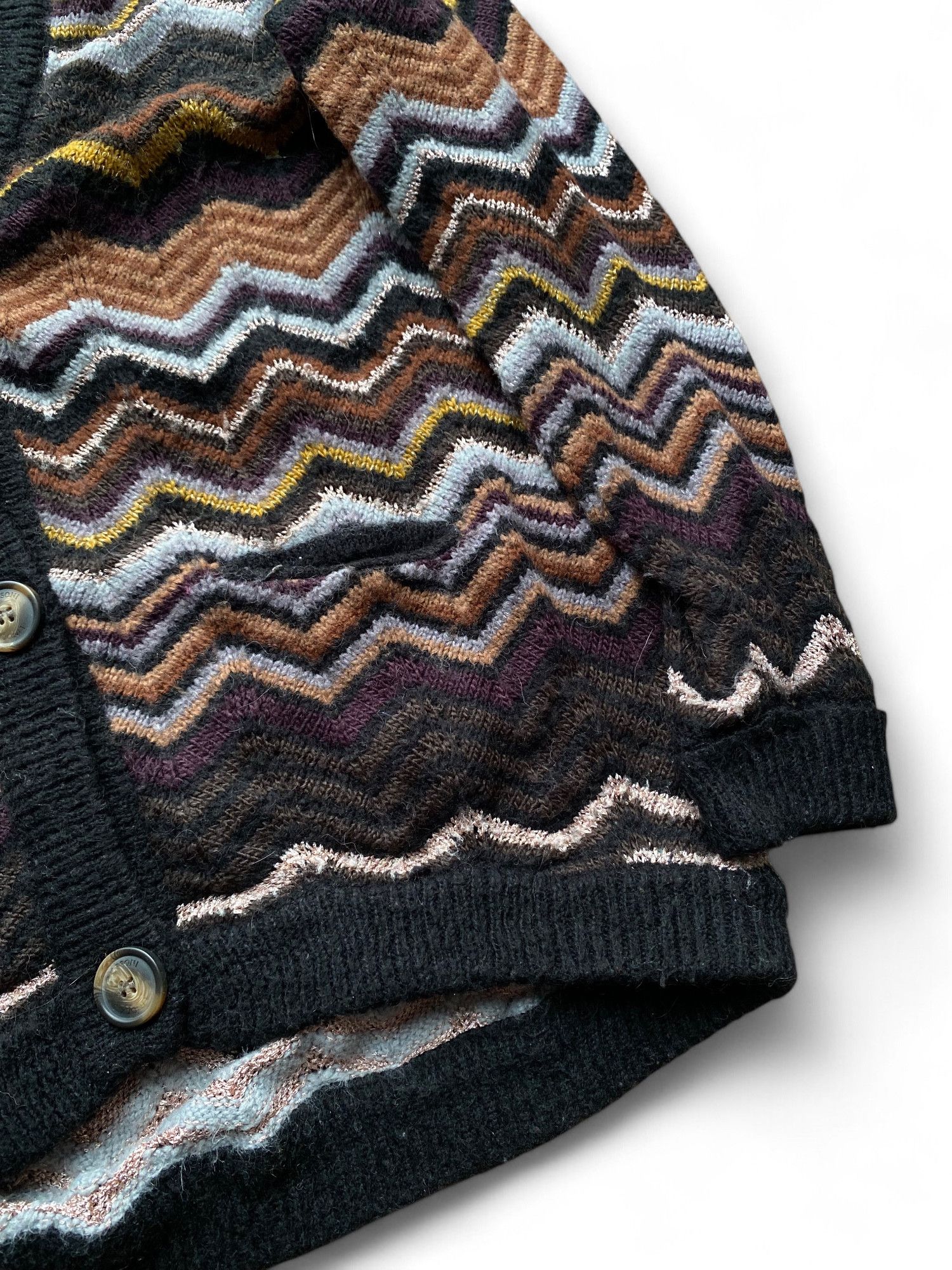 Missoni Missoni Coloured knit Cardigan Mohair Size S / US 4 / IT 40 - 2 Thumbnail