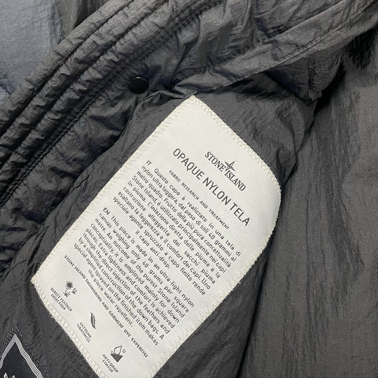 Stone Island Vintage Stone Island Opaque Nylon Tela Puffer Jacket XXL Size US XXL / EU 58 / 5 - 5 Thumbnail