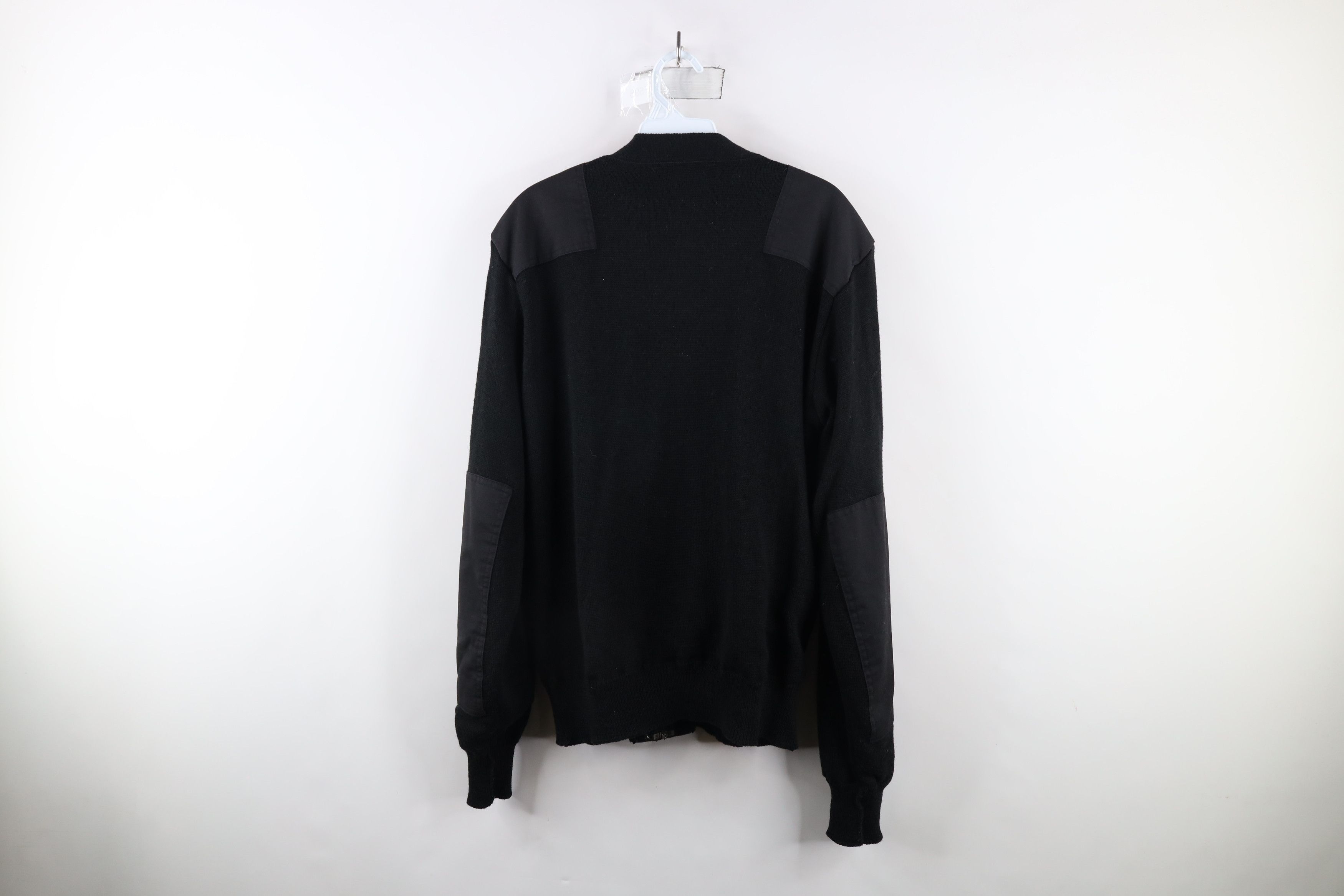 Vintage Vintage 90s Blauer Wool Blend Commando Sweater Jacket USA Size US L / EU 52-54 / 3 - 10 Thumbnail